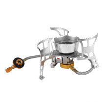 Custom portable outdoor camping stove windproof camping stove folding